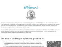Tablet Screenshot of malayanvolunteersgroup.org.uk